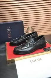 christian dior cuir chaussures pour homme s_117a457